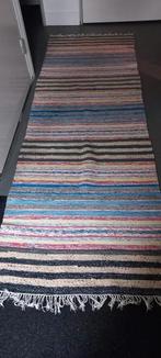 Origineel groot Zweeds vloerkleed 242x85, Antiek en Kunst, Antiek | Kleden en Textiel, Ophalen of Verzenden