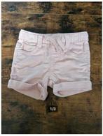 Lichtroze korte spijkerbroek Maat 68 h4, Kinderen en Baby's, Babykleding | Maat 68, Broekje, Meisje, Hema, Onbekend