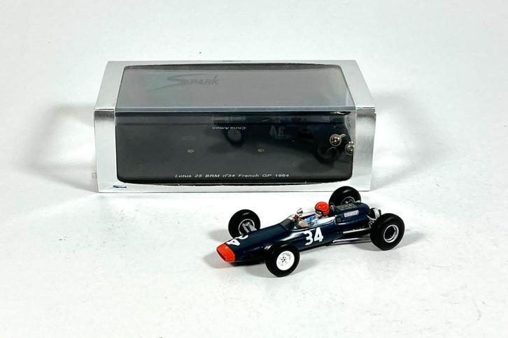 Spark Lotus 25 BRM (1964) GP Frankrijk Chris Amon 1:43 OVP, Hobby en Vrije tijd, Modelauto's | 1:43, Nieuw, Auto, Overige merken