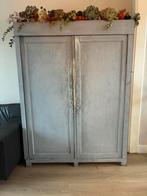 Oude kast - leuk opknap project!, Ophalen, Gebruikt, 100 tot 150 cm, 150 tot 200 cm