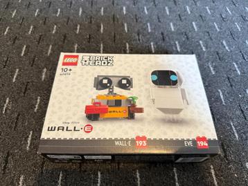 LEGO - NIEUW IN DOOS: Head Brickz  EVE & WALL E 40619 beschikbaar voor biedingen