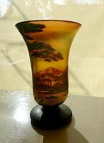 DEVEZ cameo glas 1908 gesigneerd origineel, Antiek en Kunst, Ophalen of Verzenden