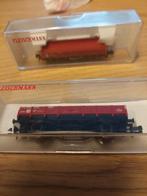 Fleischmann 8200 wagon 2x, Hobby en Vrije tijd, Modeltreinen | N-Spoor, Gelijkstroom, Fleischmann, Wagon, Ophalen of Verzenden