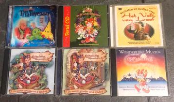 Efteling cd’s 6 stuks zgan beschikbaar voor biedingen