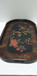 2303)vintage lakwerk bloemen dienblad, Huis en Inrichting, Woonaccessoires | Dienbladen, Ophalen of Verzenden, Zo goed als nieuw