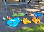 Playmobil speeltuin met zwembad, Kinderen en Baby's, Speelgoed | Buiten | Los speelgoed, Gebruikt, Ophalen