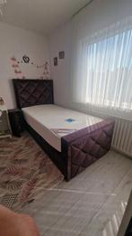 Boxspring, Ophalen, 100 cm, Zo goed als nieuw, 200 cm