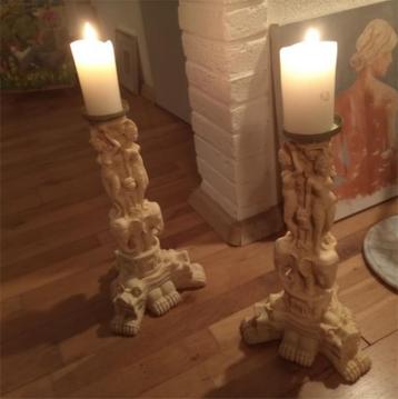 kandelaar staand, naakte dames, per stuk € 35 beschikbaar voor biedingen