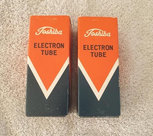 NOS pair Toshiba 6V6GT, Audio, Tv en Foto, Buizenversterkers, Buis of Buizen, Ophalen of Verzenden