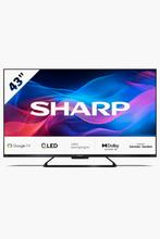 Sharp tv 4k 144hz (43 inch)., Audio, Tv en Foto, Televisies, Ophalen, QLED, 120 Hz, Zo goed als nieuw