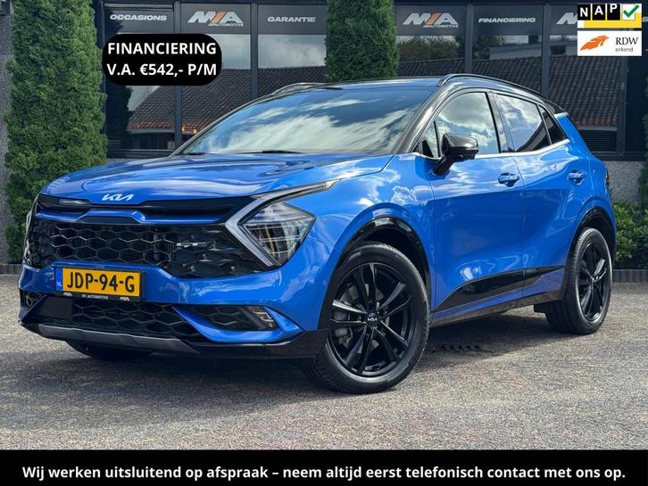 Kia SPORTAGE 1.6 T-GDi Plug-in Hybrid AWD GT-Line | 1E EIG, Auto's, Kia, Bedrijf, Te koop, Sportage, 4x4, ABS, Achteruitrijcamera