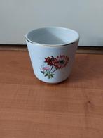 Plateel gouda klein bloempotje, Tuin en Terras, Bloempotten, Gebruikt, Rond, Binnen, Ophalen of Verzenden