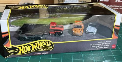 Hot Wheels Premium Autos Collector Display Porsche Supra Dat, Hobby en Vrije tijd, Modelauto's | Overige schalen, Nieuw, Ophalen of Verzenden