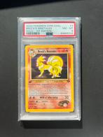 Brock’s Ninetales 1st edition holo 3/132 psa 8 gym challenge, Hobby en Vrije tijd, Verzamelkaartspellen | Pokémon, Ophalen of Verzenden