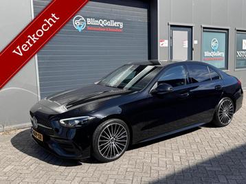 Mercedes C-klasse 180 AMG Line | Camera| Garantie | Pano beschikbaar voor biedingen