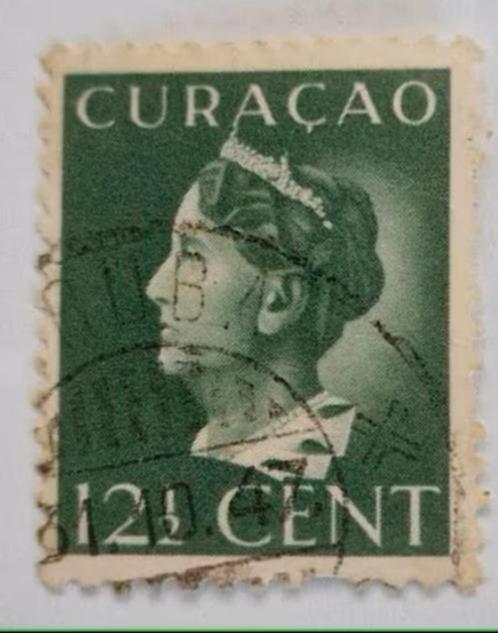 Curaçao 1941-1942 - nvph 143A - Koningin Wilhelmina, Postzegels en Munten, Postzegels | Nederlandse Antillen en Aruba, Gestempeld