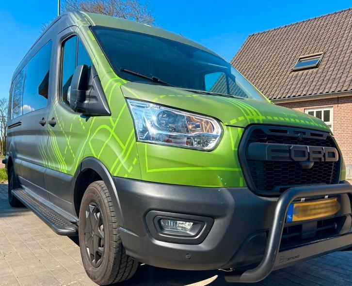 Ford Transit - grijs kent - eerste eigenaar - 79.000km NAP, Auto's, Bestelauto's, Particulier, ABS, Airbags, Airconditioning, Android Auto