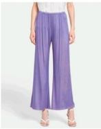 Dames zijden broek paars maat S 36, Verzenden, Paars, Zo goed als nieuw, ME369