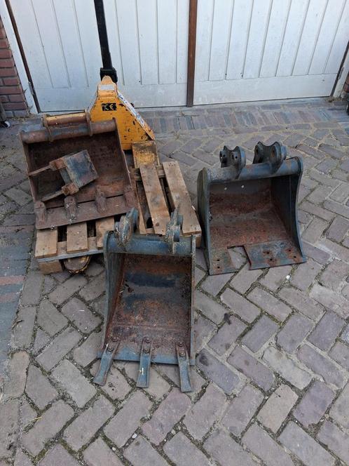Graafbak dieplepel minigraver, Doe-het-zelf en Verbouw, Gereedschap | Overige machines, Ophalen