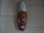 Houtsnijwerk masker, Antiek en Kunst, Ophalen of Verzenden