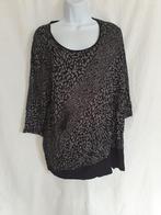 Leuk zwart gris dames shirt. mt XXL. Merk Canda, Kleding | Dames, Grote Maten, ., Zwart, Zo goed als nieuw, .