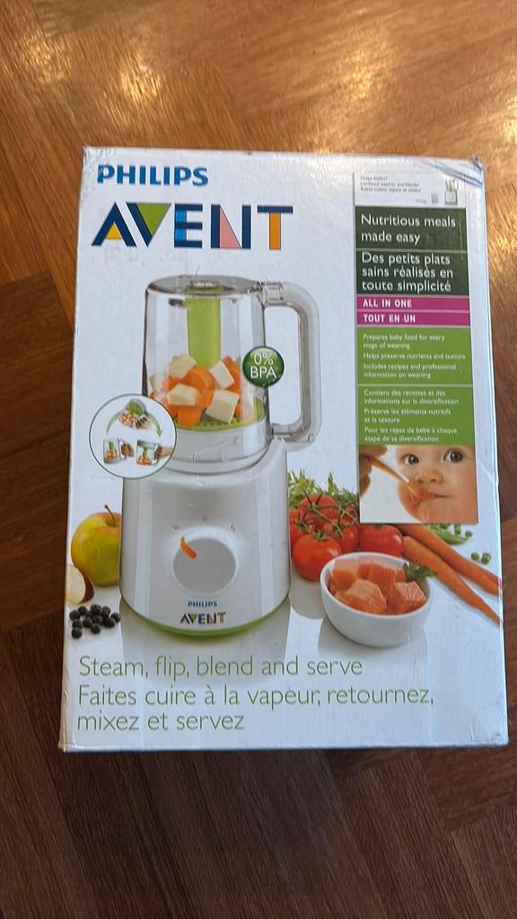 Philips Avent Steamer/Blender, Kinderen en Baby's, Babyvoeding en Toebehoren, Zo goed als nieuw, Overige typen, Ophalen of Verzenden