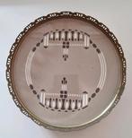 Stenen dienblad Art Deco Jugendstil 1920, Ophalen of Verzenden, Zo goed als nieuw, Rond, Overige materialen