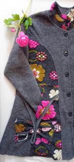 Wollen A-lijn jas Made in Italy - Nieuw -  Maat 48/50, Kleding | Dames, Jassen | Winter, Made in Italy, Maat 46/48 (XL) of groter