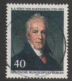 Berlijn 1972 440 Von Hardenberg, Gest, Postzegels en Munten, Ophalen of Verzenden, Overige periodes, Gestempeld
