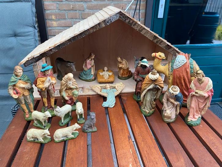 Complete Kerststal, Diversen, Kerst, Gebruikt, Ophalen