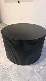 Woood Sanne Bijzettafel Zwart - Karwei, Minder dan 45 cm, Minder dan 55 cm, Rond, Ophalen of Verzenden
