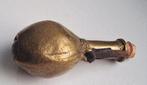 Antieke bronzen kruitfles Frankrijk 19e eeuw, Ophalen of Verzenden, Brons