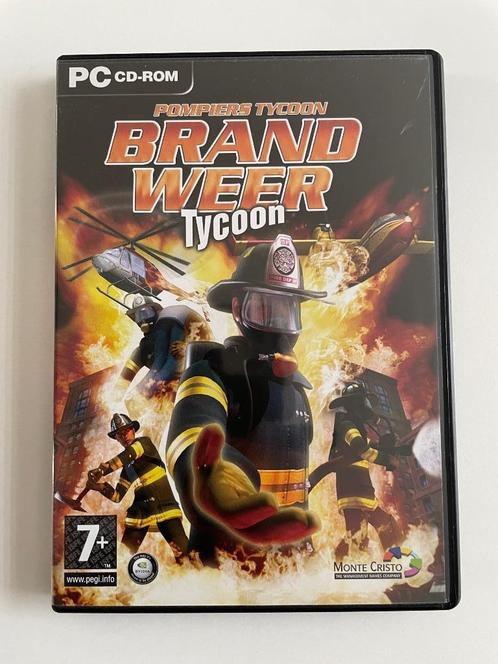 Brandweer Tycoon – PC Game (2x CD), Spelcomputers en Games, Games | Pc, Zo goed als nieuw, Avontuur en Actie, 1 speler, Vanaf 7 jaar