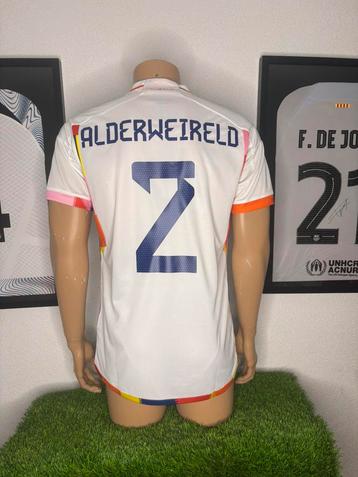 Belgie uitshirt 2022 Alderweireld beschikbaar voor biedingen