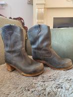 Sanita klomp laars bruin leer 37, Kleding | Dames, Schoenen, Ophalen of Verzenden, Zo goed als nieuw, Zwart