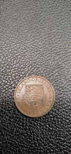 1#   Jersey 1/12 shilling 1954/ bevrijding van Jersey 1945, Ophalen of Verzenden