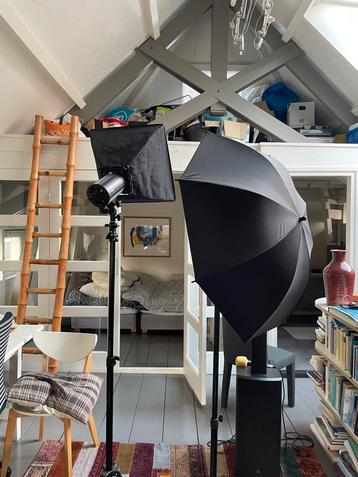 Complete Fotostudio Lichtset - Niet gebruikt. beschikbaar voor biedingen