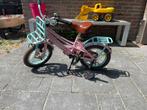 Kinder fietsje 14 inch met zijwieltjes, Fietsen en Brommers, Fietsen | Kinderfietsjes, Ophalen, Zo goed als nieuw, Minder dan 16 inch