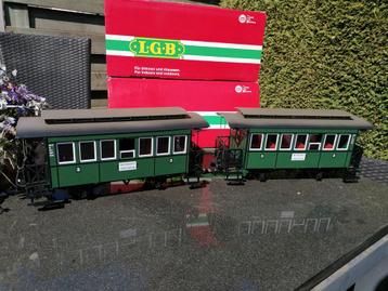 Lgb 30200 zgan personen wagons in originele verpakking  beschikbaar voor biedingen
