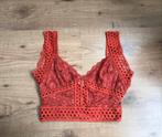 Moost wanted Indy bralette top rust red maat S, Ophalen of Verzenden, Gedragen, Rood, Moost wanted