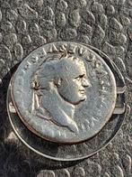 Zilveren Denarius van Titus - Romeinse Keizer, Ophalen of Verzenden, Overige landen, Losse munt, Zilver