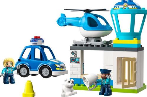 10959 Lego Duplo Politiebureau en helikopter - Nieuw, Kinderen en Baby's, Speelgoed | Duplo en Lego, Nieuw, Duplo, Complete set