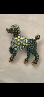 Poedel hond broche, Sieraden, Tassen en Uiterlijk, Broches, Ophalen of Verzenden, Nieuw, Overige materialen