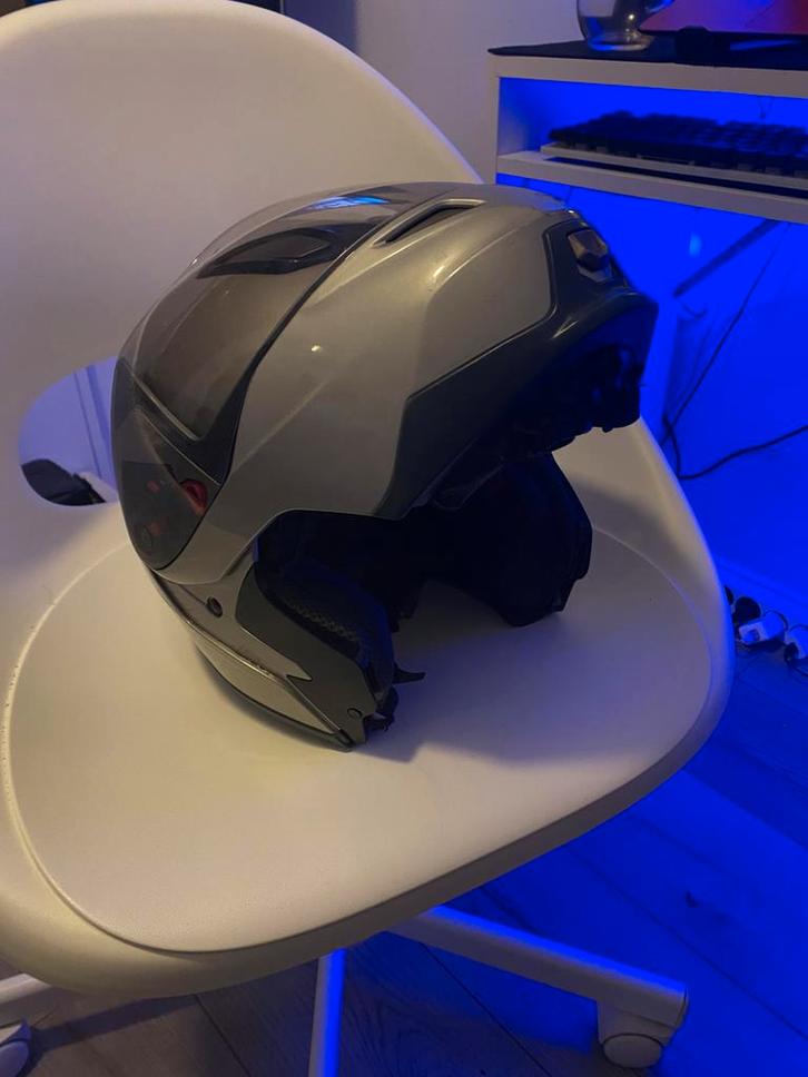 Scooter/moter helm, Fietsen en Brommers, Brommerhelmen, Zo goed als nieuw, Ophalen of Verzenden