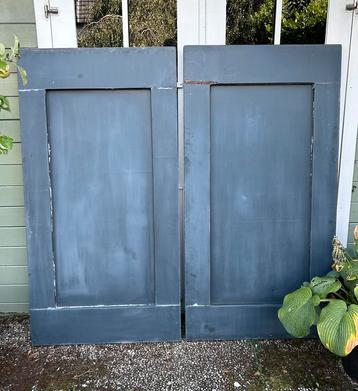 2 raamluiken watervast multiplex 75 x 145 cm beschikbaar voor biedingen