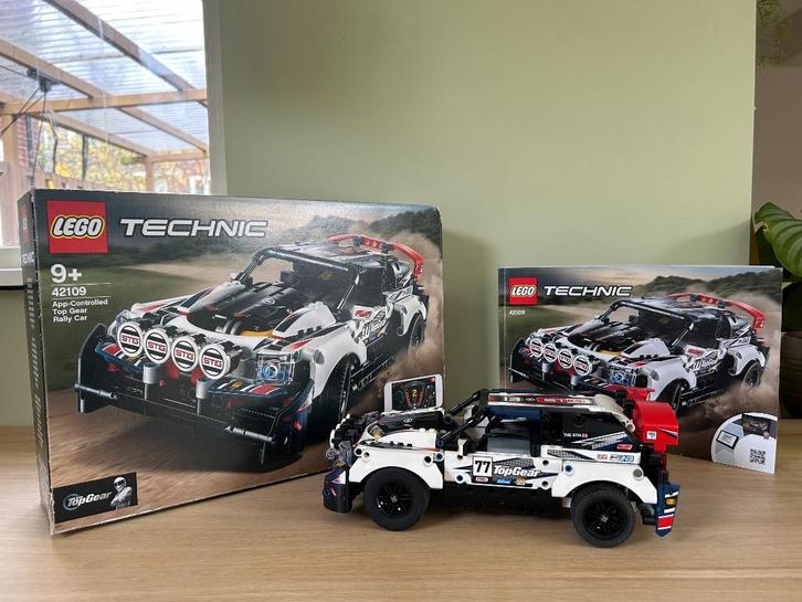 lego technic auto afstandsbestuurbaar inclusief doos 42109, Kinderen en Baby's, Speelgoed | Duplo en Lego, Zo goed als nieuw, Lego