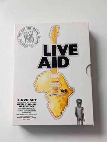 Live aid 1985 4 DVD set beschikbaar voor biedingen