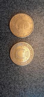 50 cent Vaticaan en Malta, Postzegels en Munten, Munten | Europa | Euromunten, Malta, Ophalen of Verzenden, 50 cent