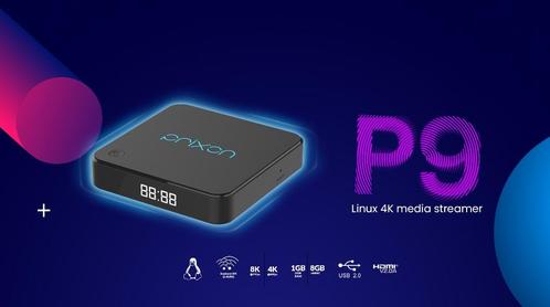 Prixon P9 4k Linux mediaspeler, Audio, Tv en Foto, Televisies, Nieuw, OLED, 100 cm of meer, 4k (UHD), 120 Hz, Smart TV, Ophalen of Verzenden