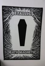 Metallica Death Magnetic patch backpatch embleem test versie, Ophalen of Verzenden, Nieuw, Kleding